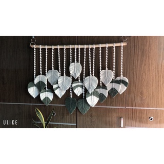 mành lá macrame