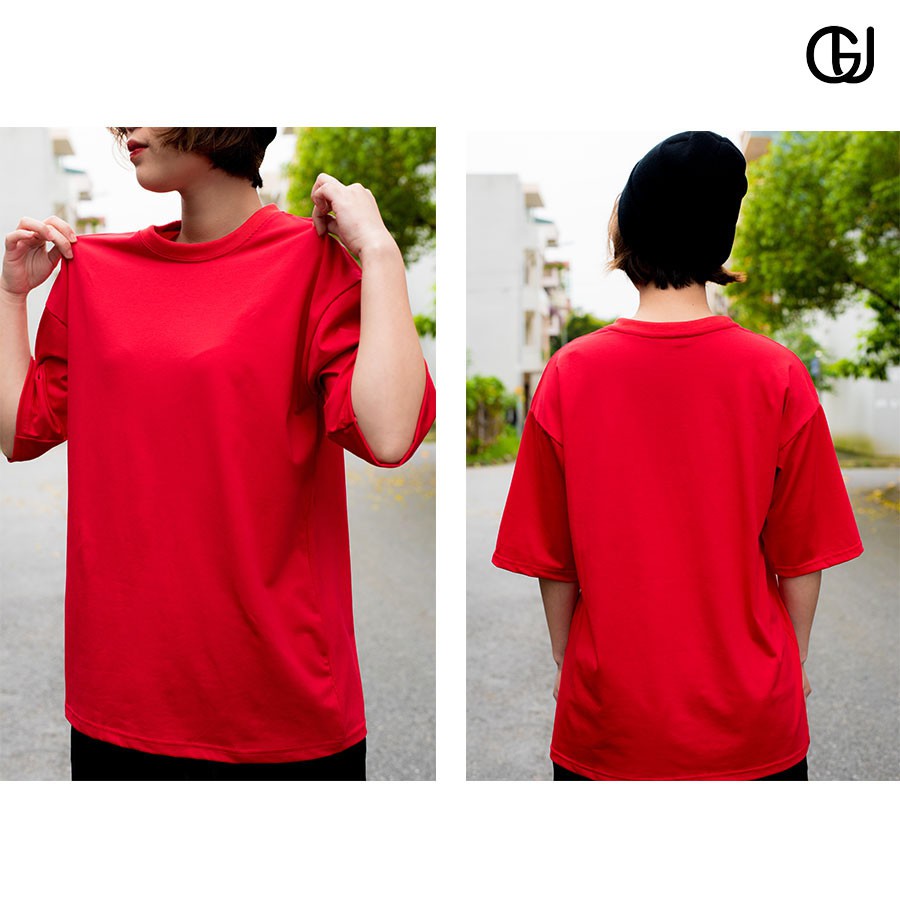 Áo Thun Tay Lỡ Form Rộng Unisex Vải Cotton 100% Mềm Mịn Mát Cho Cả Nam Nữ GUF | BigBuy360 - bigbuy360.vn