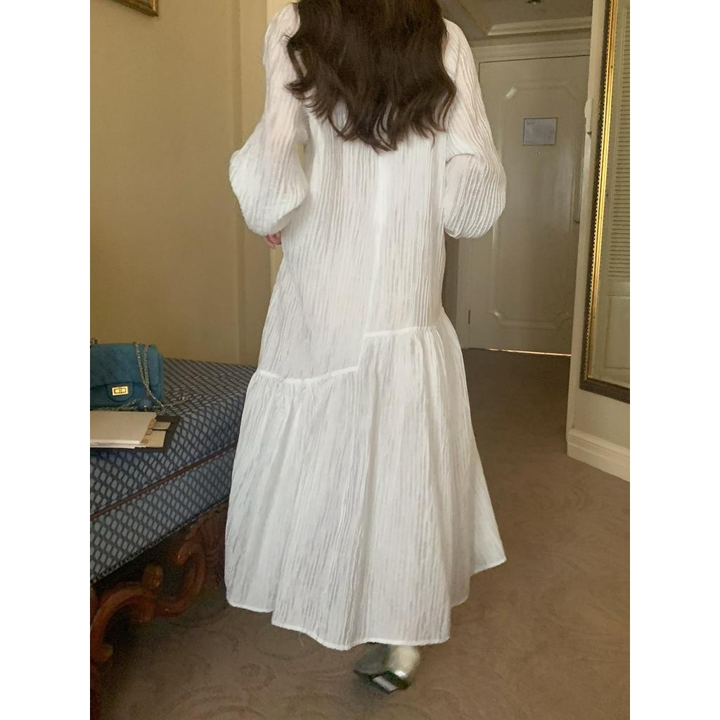 Đầm Dài Dáng Rộng Thiết Kế Độc Đáo Thời Trang 62064