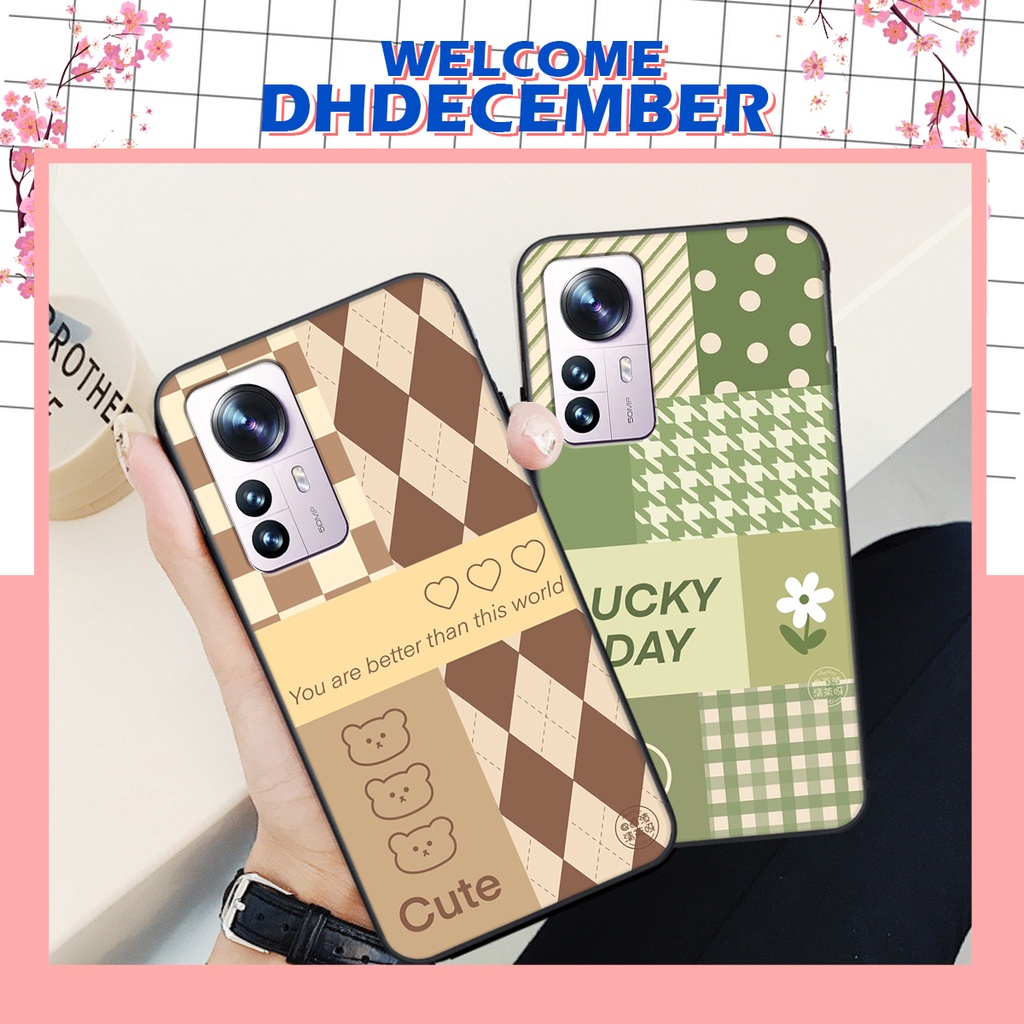 Ốp lưng Xiaomi 12 3D GẤU- CỰC XINH - ĐÁNG YÊU-SIÊU XINH XẮN