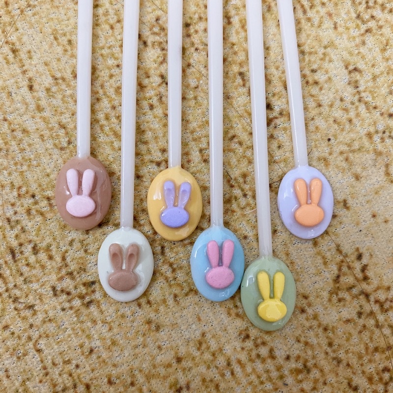 Khuôn nails resin UV hình thỏ và mickey