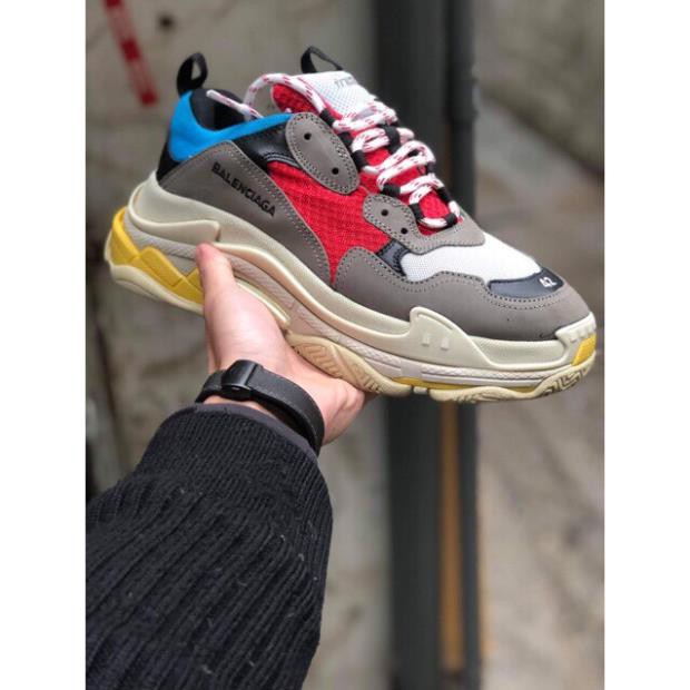𝐓Ế𝐓🌺 NEW CH Giầy Balenciaga Trip S Mầu Xanh Đỏ ⛳ new " ˇ P : _ P:{