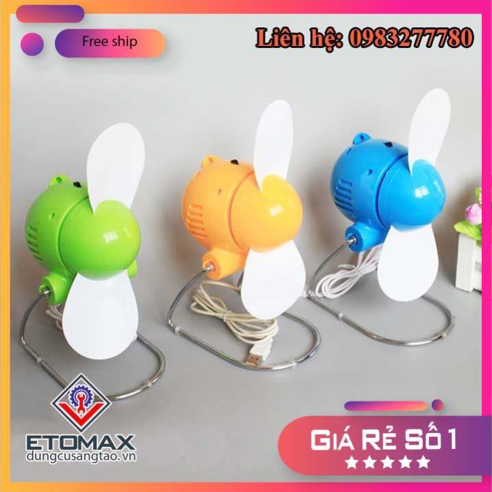 Quạt con cóc mini cắm cổng USB