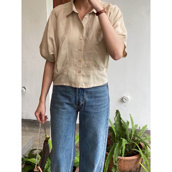 𝐒𝐚𝐦𝐢 𝐒𝐡𝐢𝐫𝐭𝐬 - Sơ Mi Linen Dáng Ngắn