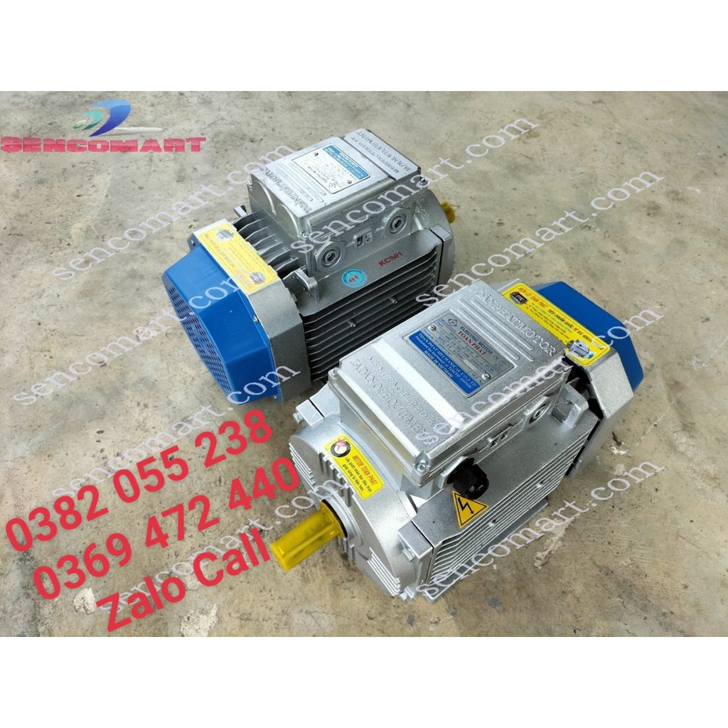 Mô tơ động cơ 3,5kw  Toàn Phát, điện 1 pha 220v, tốc nhanh 2900v/p, dây điện từ bằng đồng 100%
