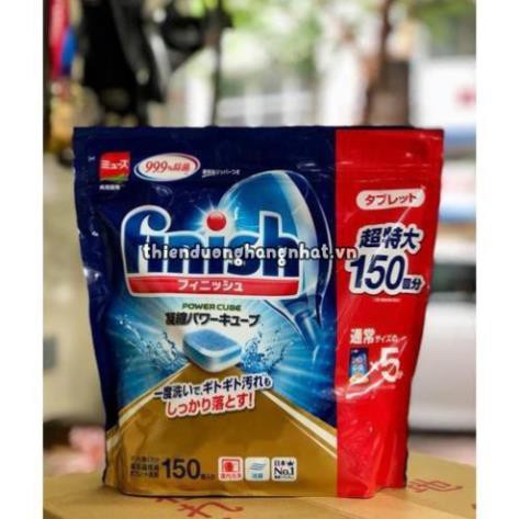  Viên rửa bát Finish Nhật Bản 150 viên dành cho máy rửa bát