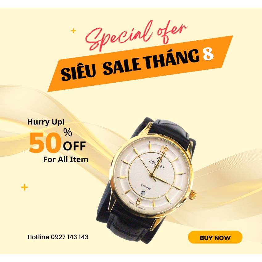Đồng Hồ Nam Dây Da 𝓑𝓔𝓝𝓣𝓛𝓔𝓨 Đồng Hồ Đeo Tay Kiểu Dáng Doanh Nhân Lịch Thiệp Sang Trọng Chống Nước Tốt BH 1 Đổi 1