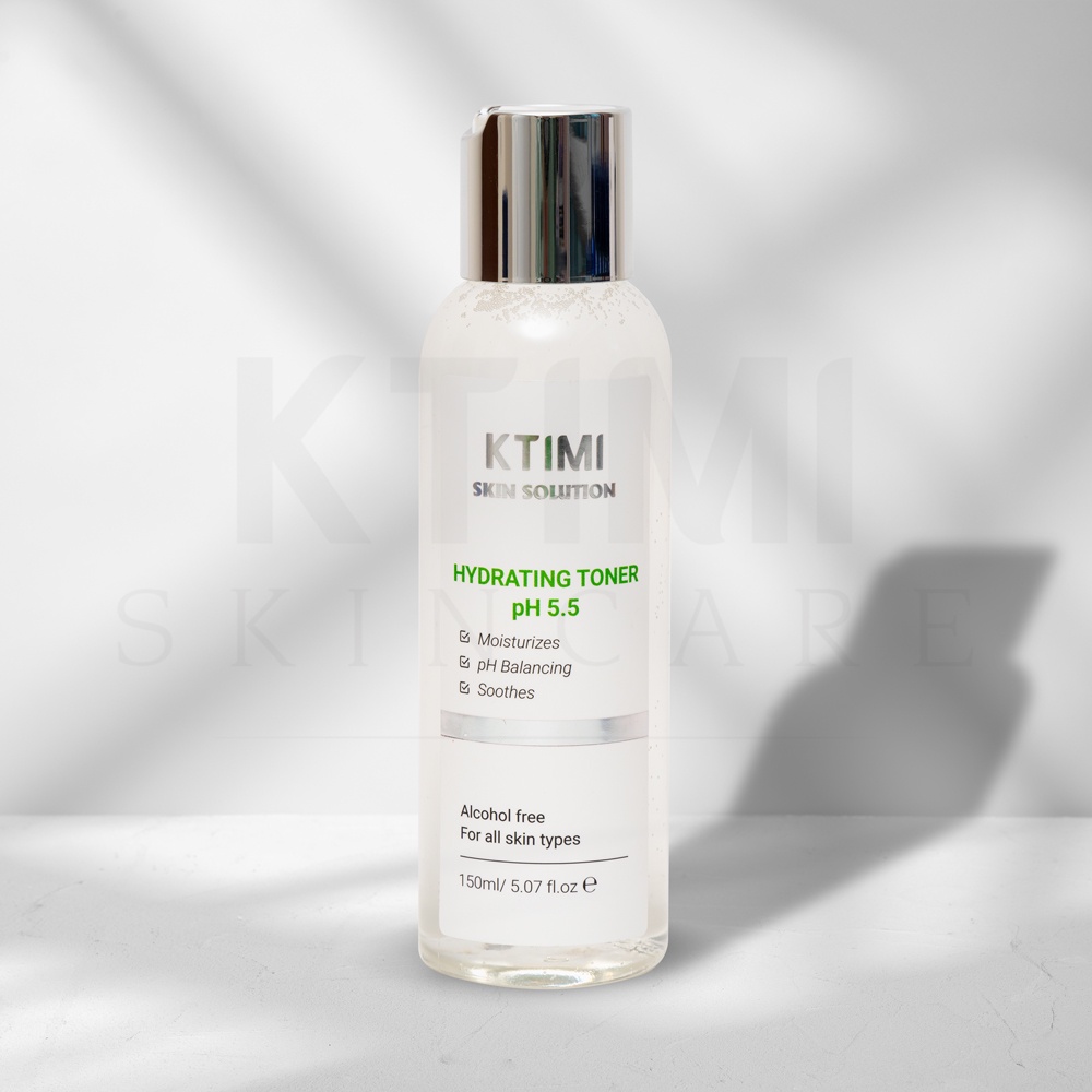 Nước hoa hồng Hydrating Toner KTIMI làm dịu và cân bằng độ pH cho da