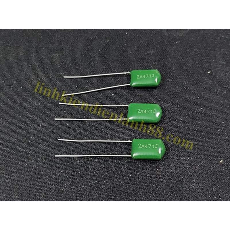 20 Cái Tụ Mica Xanh 2A47J 471J 470pF 100V