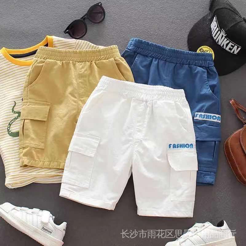 Quần Lửng Cotton Nguyên Chất Thời Trang Mùa Hè Hàng Mới Dành Cho Bé Trai 2022