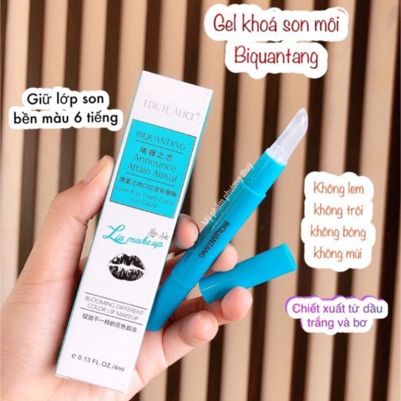 Gel khóa màu son giữ và bền màu 24h nội địa trung