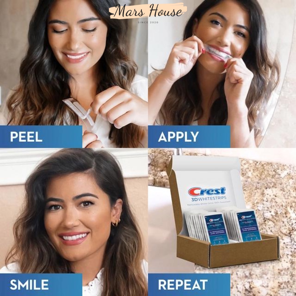 Miếng Dán Trắng Răng Crest