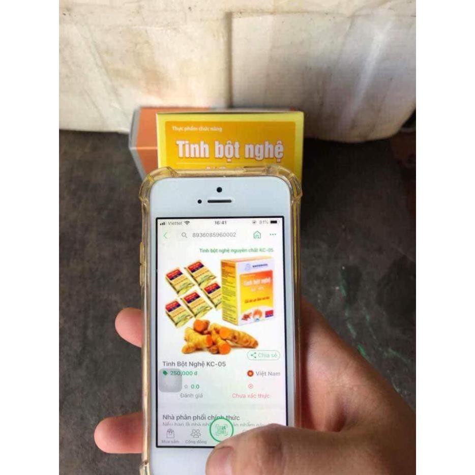 Tinh bột nghệ kc-05 500g (2 hộp 250g)