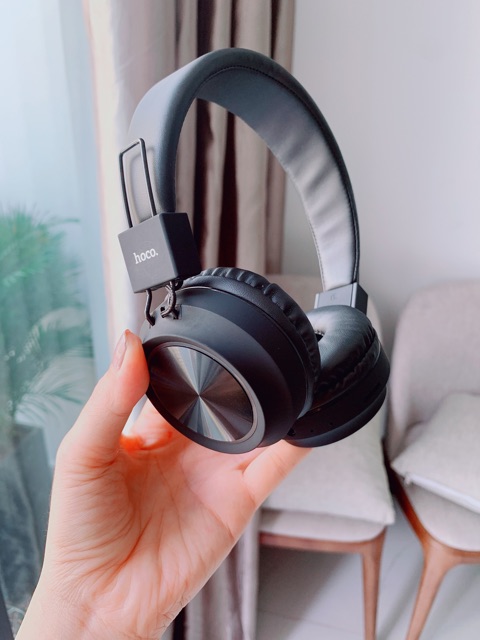 ✔Ship hoả tốc✔ tai nghe bluetooth hoco w25 chụp tai có mic nói chuyện,có khay cắm thẻ nhớ,có dây cắm 3.5mm