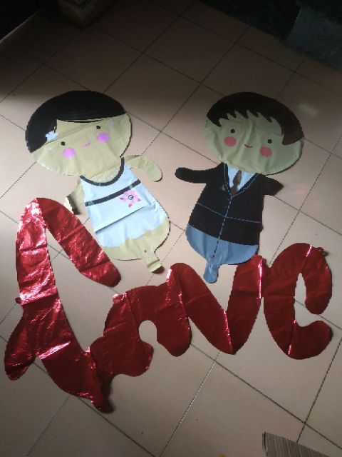 (GIÁ SIÊU RẺ - HÀNG SIÊU ĐẸP)Set bóng bay trang trí phòng cưới đám cưới màu vàng c14(inbox shop để đổi màu)