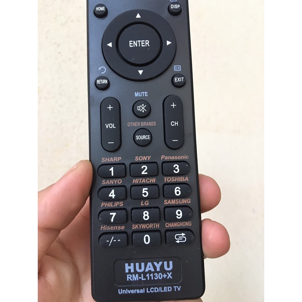 Remote Điều khiển TV đa năng tất cả các dòng tivi LCD/LED Smart màu trắng