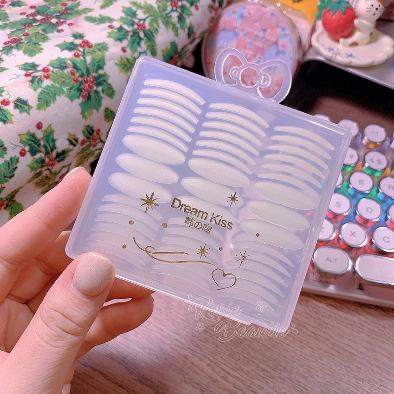 ( MIẾNG DÁN KÍCH MÍ ) miếng trong suốt có vân DreamKiss đủ size 120 cặp tặng cây kích mí