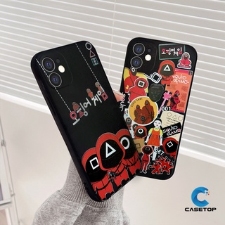 Ốp điện thoại TPU dẻo hình game Squid cho XIAOMI REDMI NOTE 10 PRO PLUS REDMI 9T 9 9A 10 9C NFC NOTE 8 9 NOTE 10 10S 10PRO MAX PLUS XIAOMI 10 10T 11 Lite POCO X3 NFC PRO F3 M3 Pro