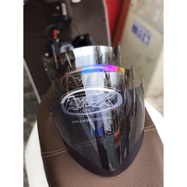 Kính nón bảo hiểm 3/4 AVEX SCORPION