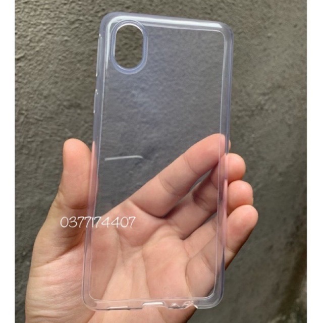Ốp lưng dẻo TPU cho Samsung Galaxy A01 Core Silicon trong suốt