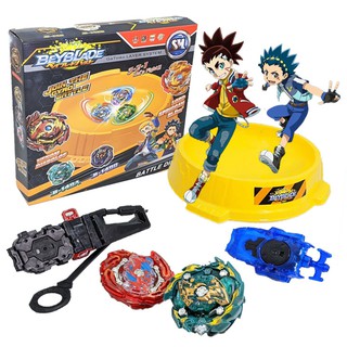 Bộ con quay BeyBlade - 2 con quay - 2 tay cầm - 1 sàn đấu - 3361-2