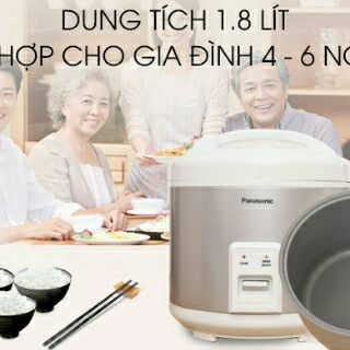 Nồi cơm điện Panasonic 1.8 lít SR-MVN187LRA