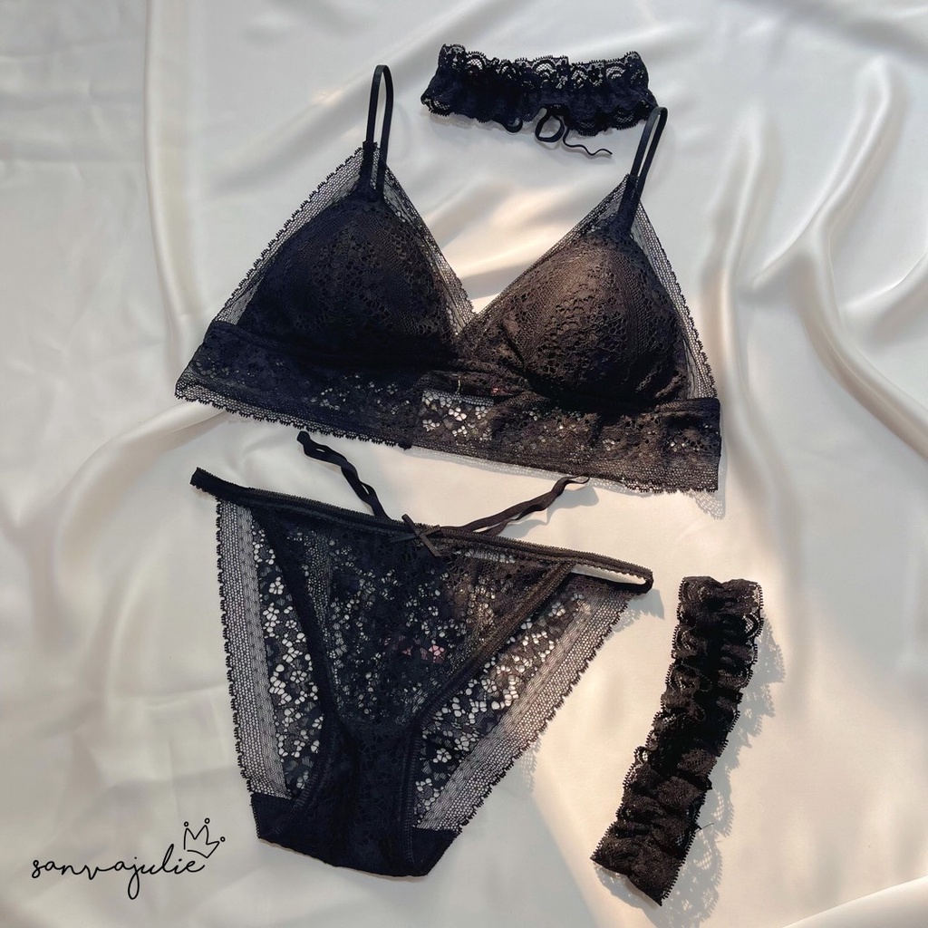 Bộ đồ lót nữ Nabi có mút đi kèm - Thiết kế Sanvajulie