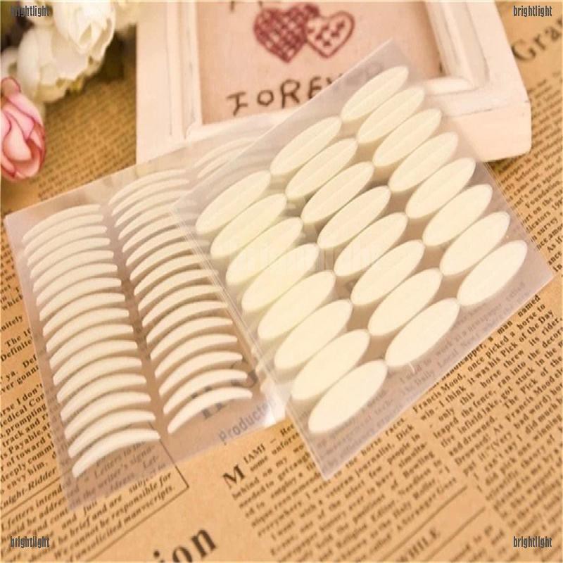 Set 240 Cặp Miếng Dán Kích Mí Siêu Mỏng Màu Trắng