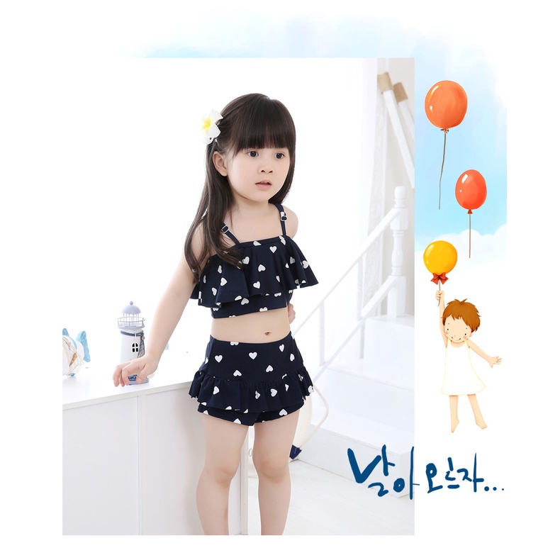 Đồ bơi bé gái dễ thương