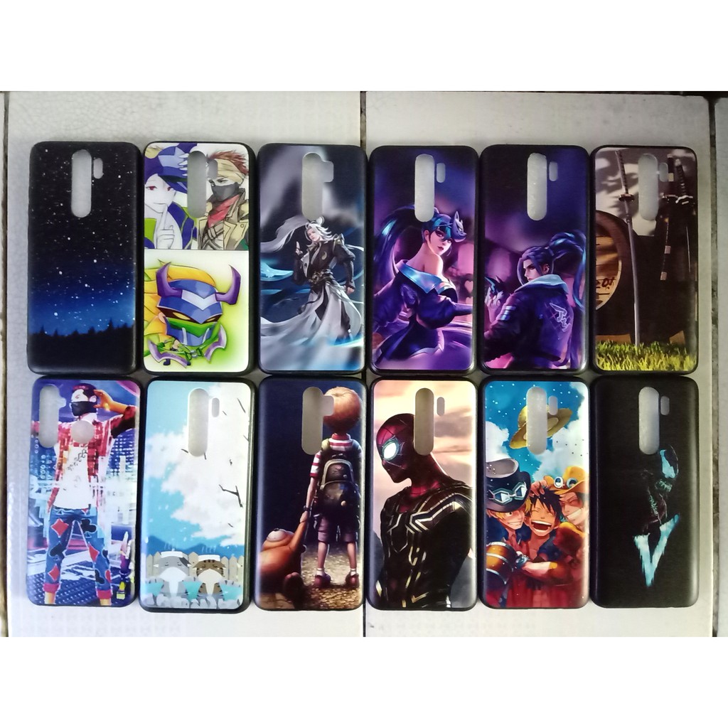 Ốp Xiaomi Redmi  lưng hình Tướng Liên Quân cho Xiaomi Redmi 5A 6A 7 Note 3 Note 5A Note 6 Note 8 Note 8 Pro K20