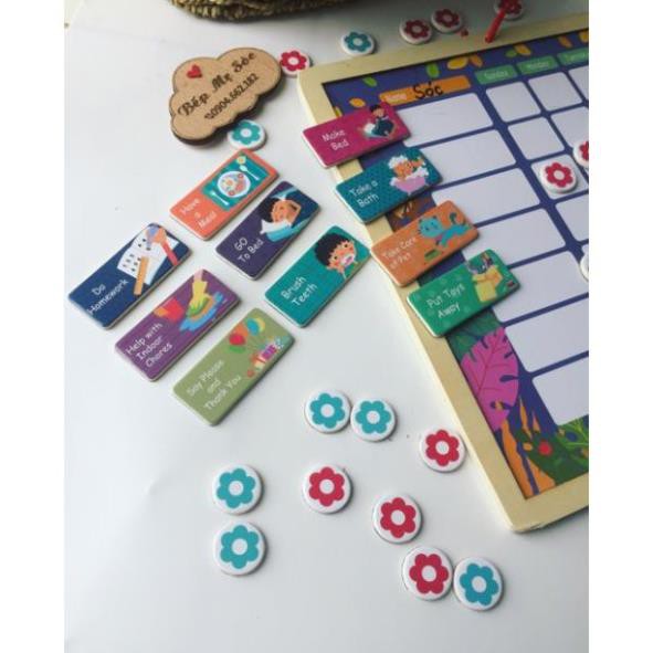 Bảng khen thưởng - kỷ luật cho bé