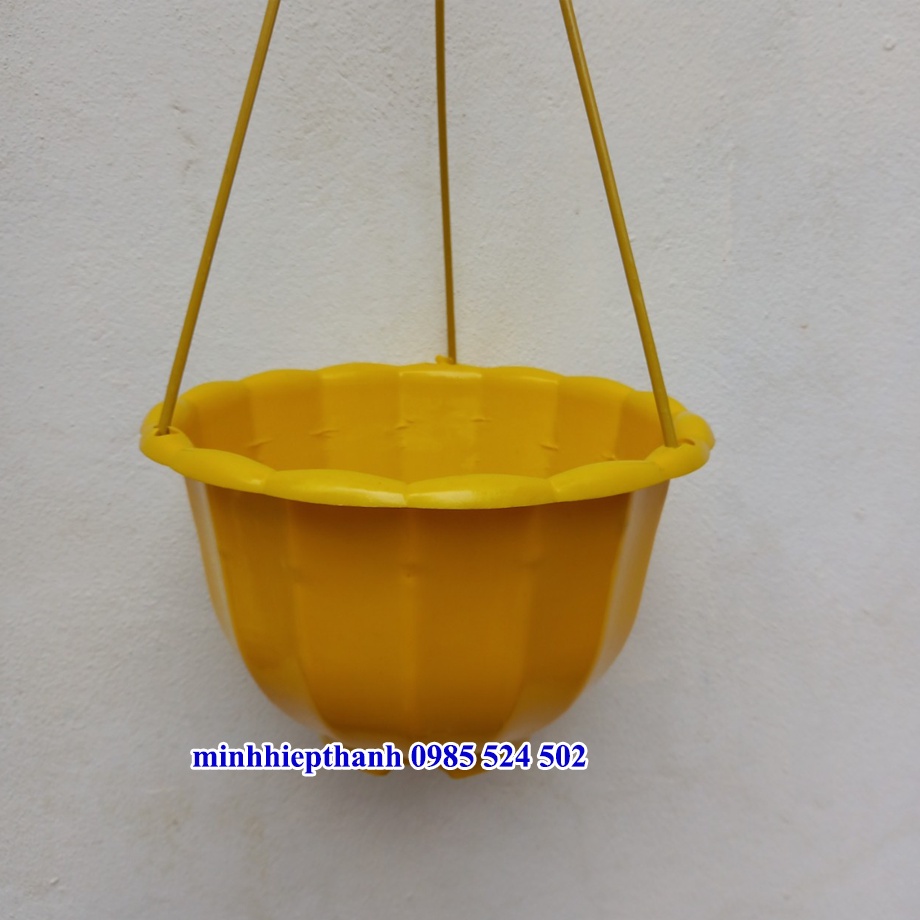 Chậu treo bí. chậu treo móc kẹp treo chậu hoa