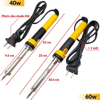 Mỏ hàn thiếc, mỏ hàn nung 220VAC