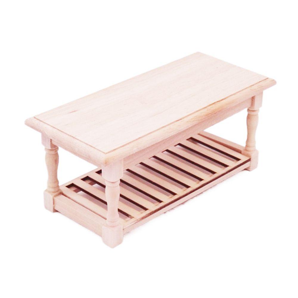 Mô Hình Bàn Gỗ Mini Trang Trí Nội Thất