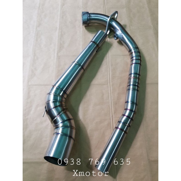 Cổ pô WINER WINERX SONIC cổ 2 khúc inox 304.