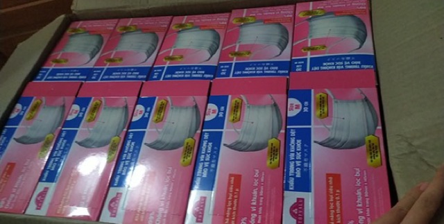 (1hộp 30c) Khẩu trang y tế 3 lớp Topvalu kháng khuẩn
