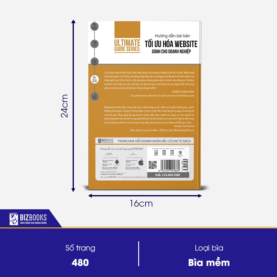 BIZBOOKS - Sách Ultimate Guide Series: Hướng dẫn bài bản Tối ưu hóa trang web của bạn