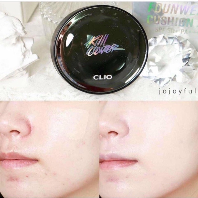 [FREE SHIP] Cushion Clio Kill Cover Founwear tặng kèm lõi