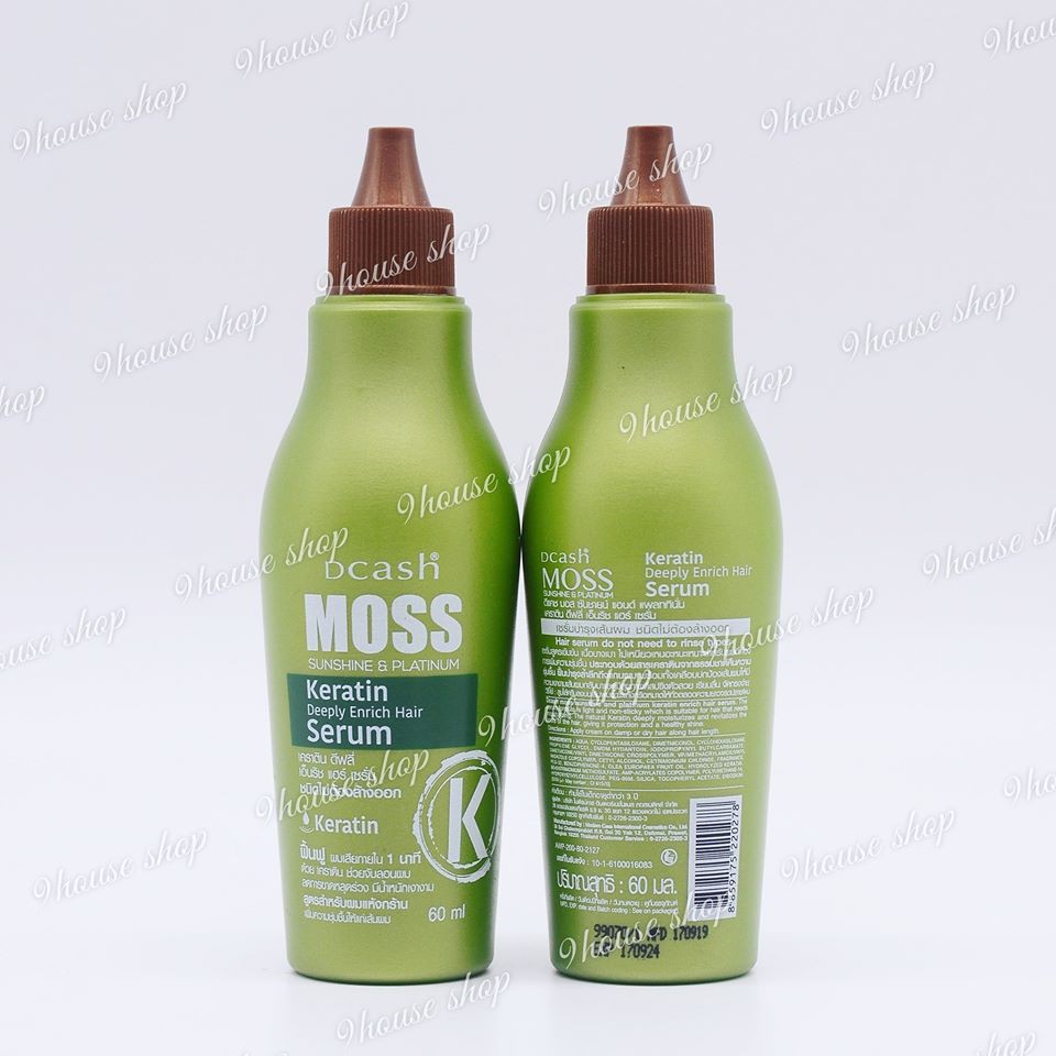 01 Chai Serum dưỡng tóc MOSS Sunshine &amp; platinum 60ml