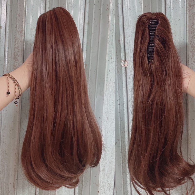 [Mã FAMARAL1 giảm 10K đơn 50K]tóc giả ngoặm cúp ngắn FREESHIP 35cm