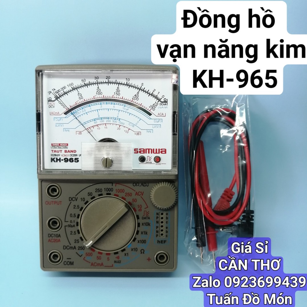 Đồng hồ vạn năng kim SAMWA KH965 chất lượng cao