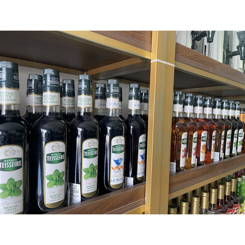 Siro Teisseire đủ vị chai thủy tinh 700ml