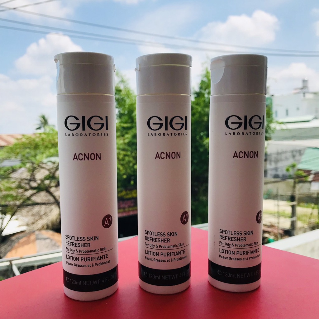 Lotion giảm mụn dạng gel mỏng Gigi Acnon Spotless Skin