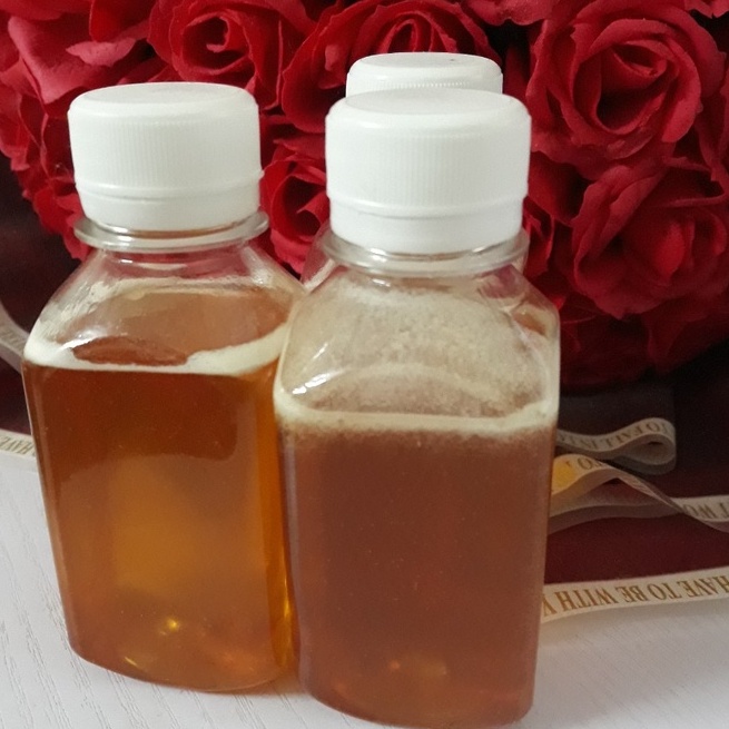 Mật Ong Rừng Ong Đá Nguyên Chất 100% Chai 100 Ml Nhỏ Gọn Xinh Xắn Phù Hợp Cho Ai Dùng Ít