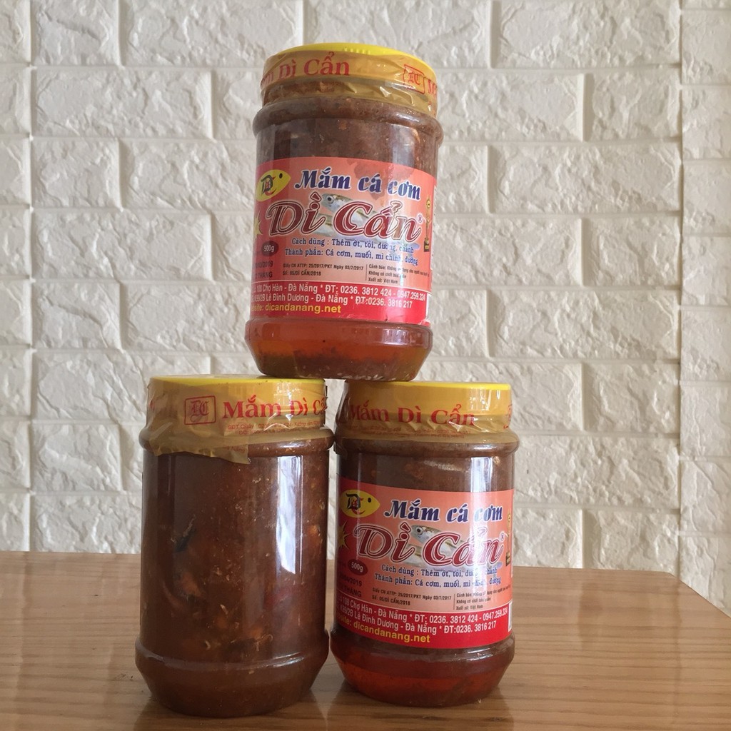 Mắm Cá Cơm Mắm Nêm Dì Cẩn Hũ 500Gr Date Mới | BigBuy360 - bigbuy360.vn