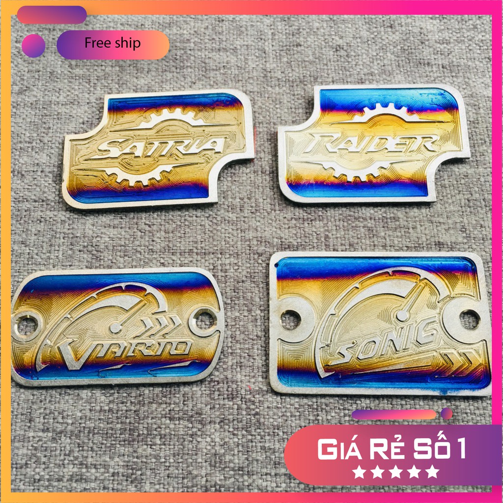 [GIÁ GỐC] NẮP BÌNH DẦU TITAN 100% TRANG TRÍ XE MÁY (VARIO,SONIC,RAIDER,SATRIA)