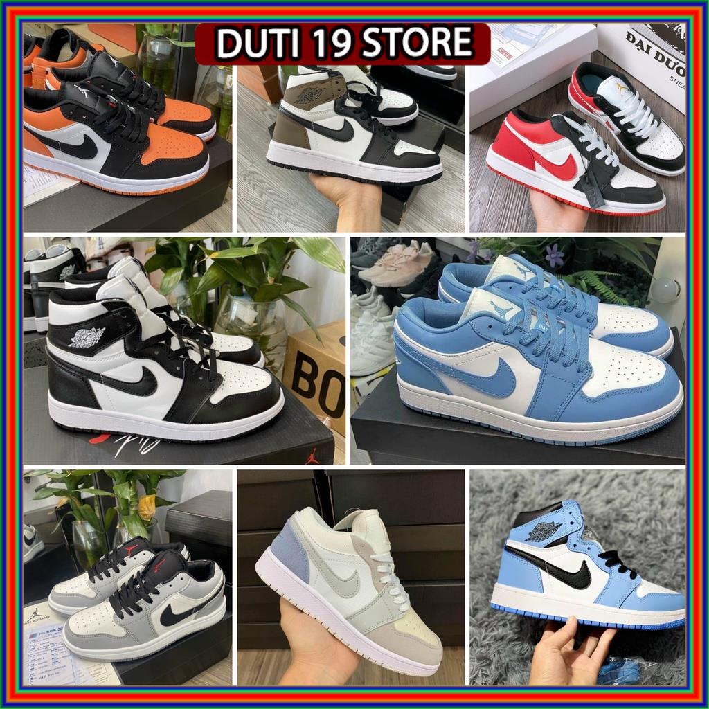 Giày Thể Thao Jodan 1 cổ thấp, Giày Sneaker JD1 Low thấp cổ các màu hot nhất nam nữ FULL BOX BILL