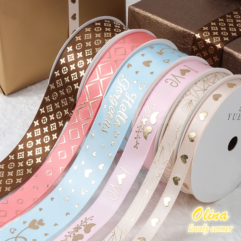 Cuộn Dây Ruy Băng 9.1m Dùng Trang Trí Bánh Kem Xinh Xắn