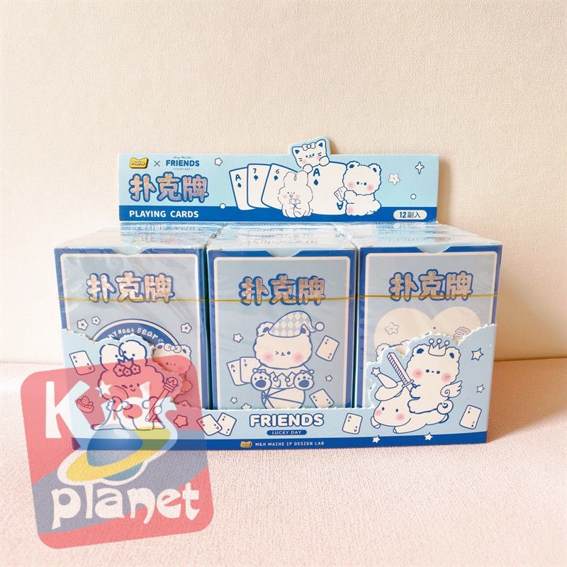 Bộ Bài Tây Họa Tiết Cute Đáng Yêu  N01200