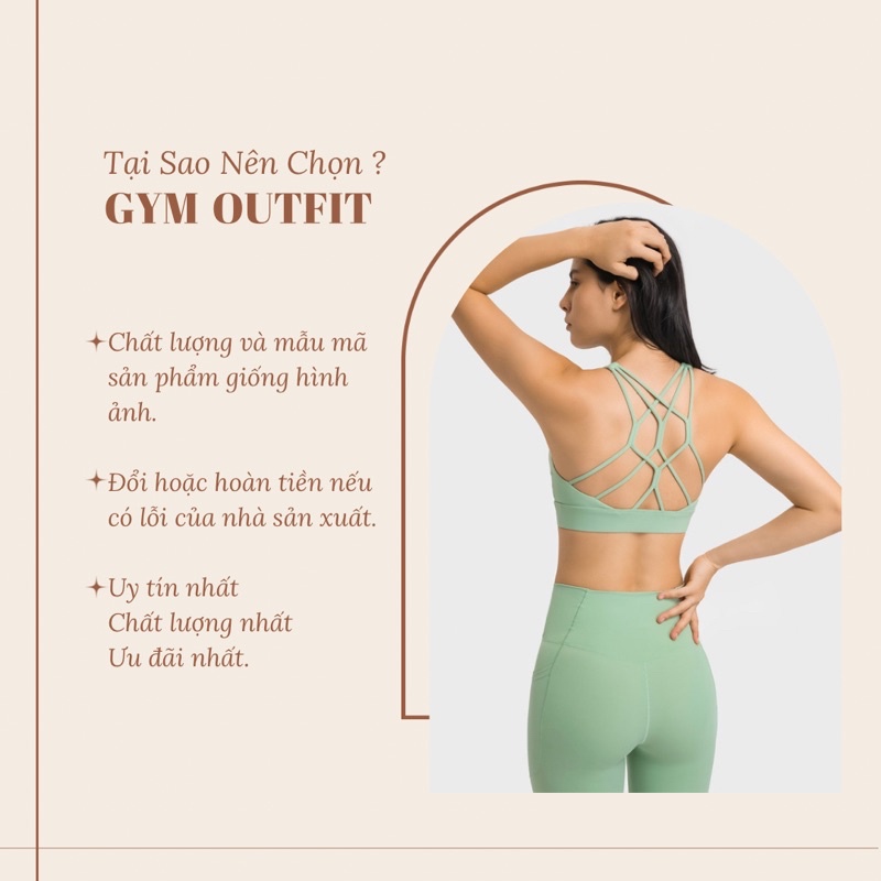 Áo Ngực Thể Thao Cao Cấp Lululemon Free Tobe Zen Bra Áo Tập Gym Yoga Có Sẵn Mút Lót